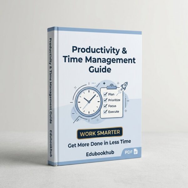 Productivity & Time Management Guide – PDF eBook Collection